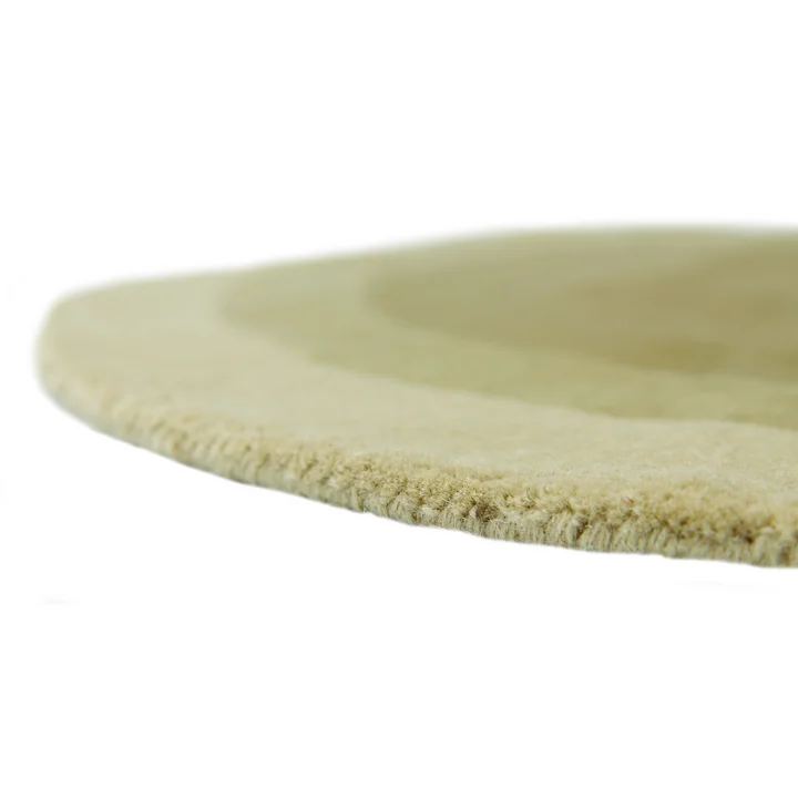 nanimarquina - Layers Tapis, Ø 80 cm, vert (édition exclusive)