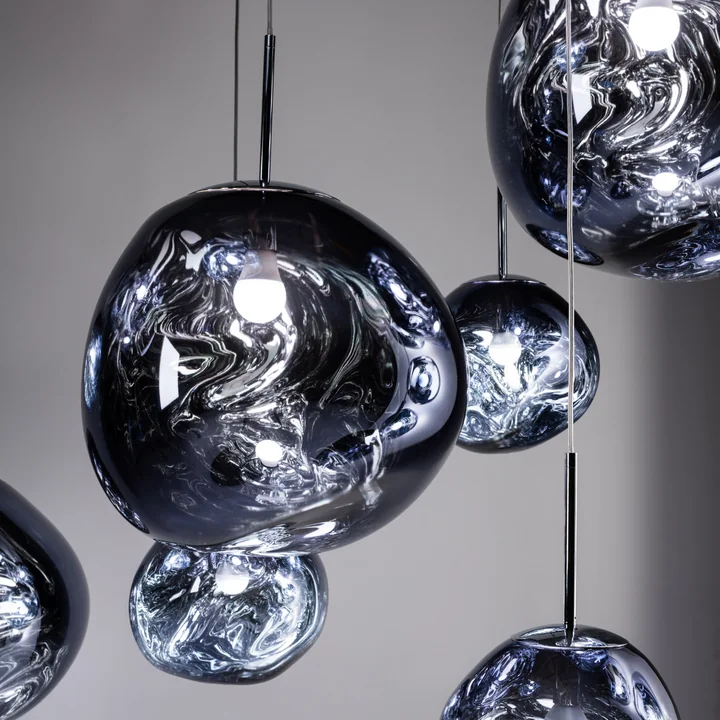 Tom Dixon - Melt Luminaire suspendu à LED, smoke