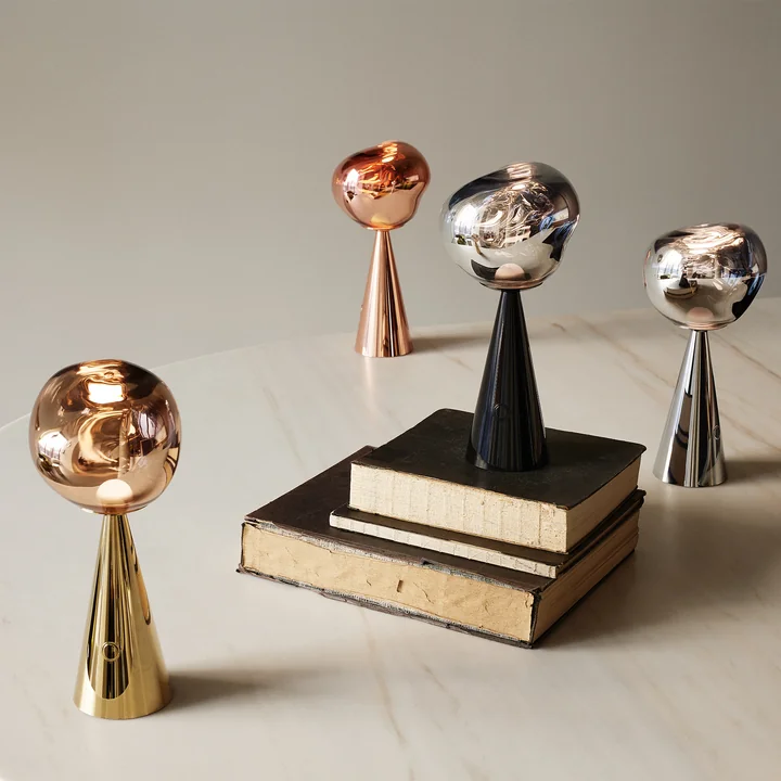 Tom Dixon - Melt LED lampe de table avec batterie, groupe