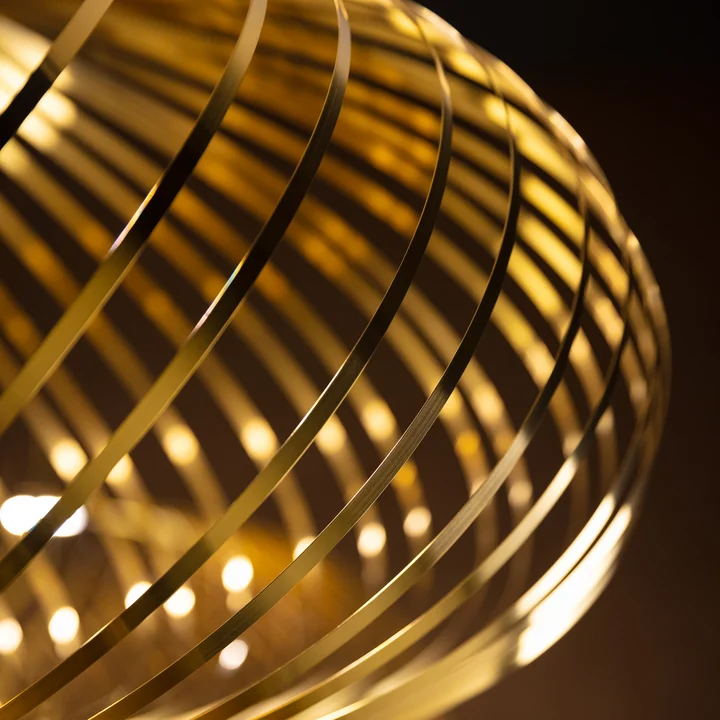 Tom Dixon - Spring Lampe à suspendre, laiton