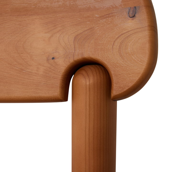 HKliving - Align Chaise, pin naturel