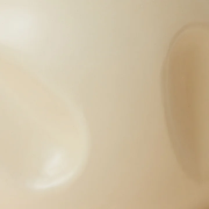 HKliving - Currents Table d'appoint, Ø 50 cm, céramique shell