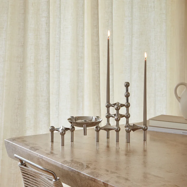 Bougeoir et bol de Stoff Nagel