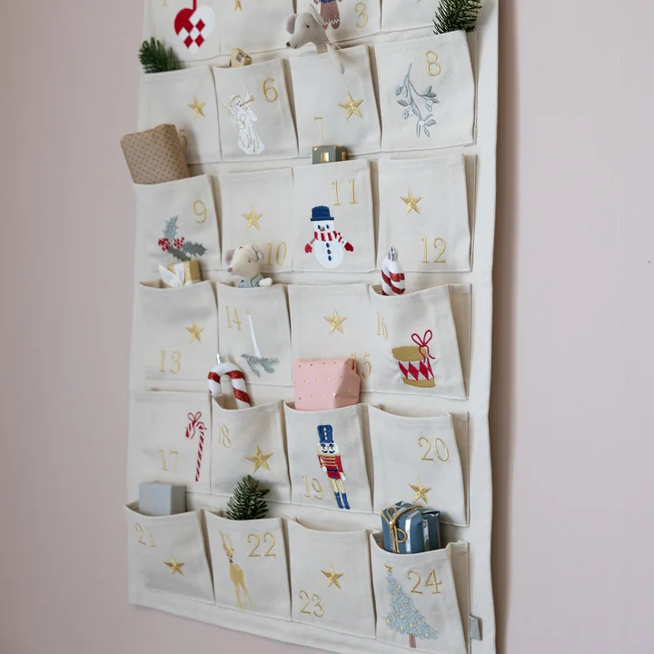 Calendrier de Noël, beige de Cam Cam Copenhagen