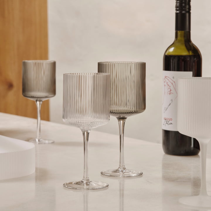 ferm Living - Ripple Verre à vin