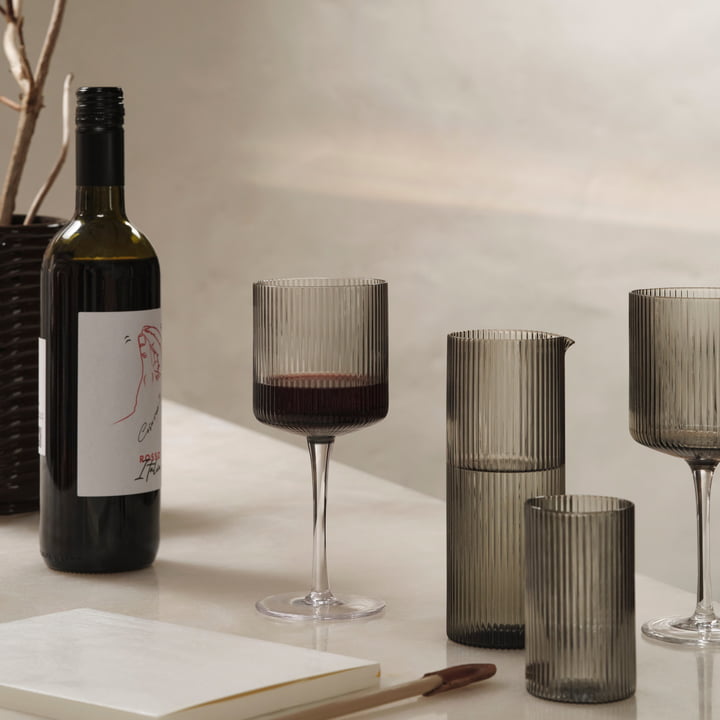 ferm Living - Ripple Verre à vin