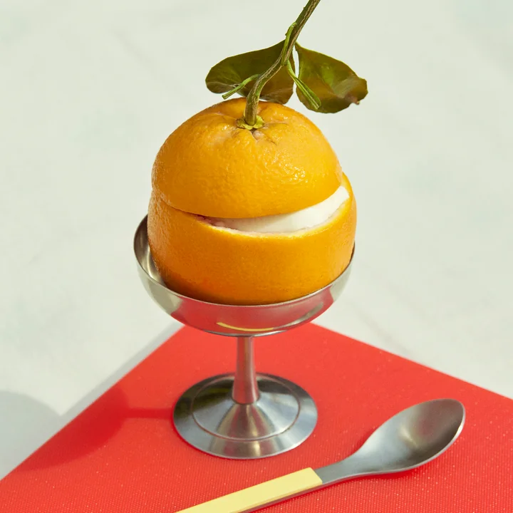 HAY - Coupe à glace italienne, argent