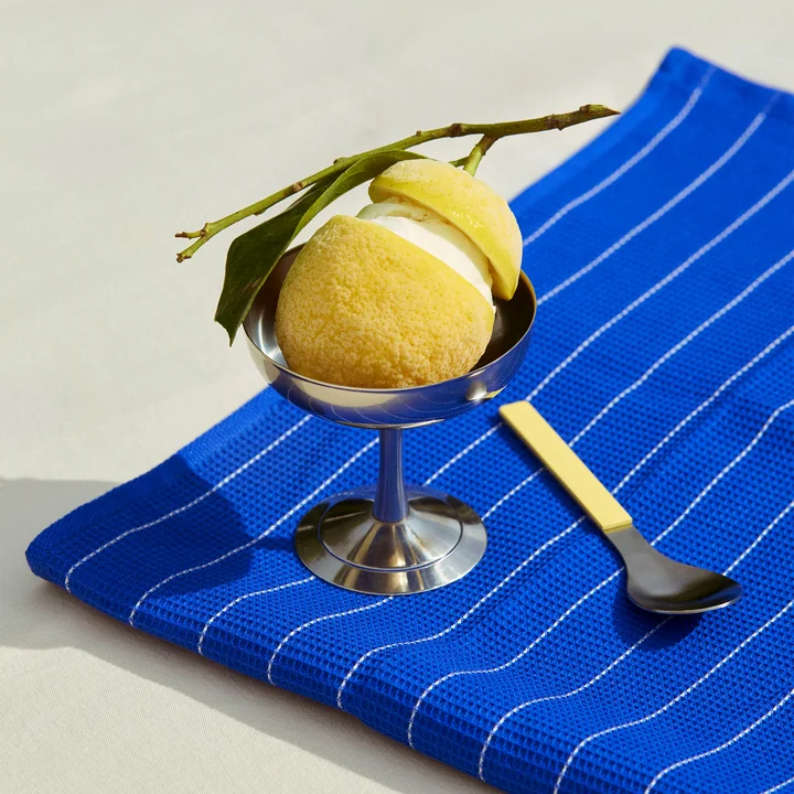 HAY - Coupe à glace italienne, argent