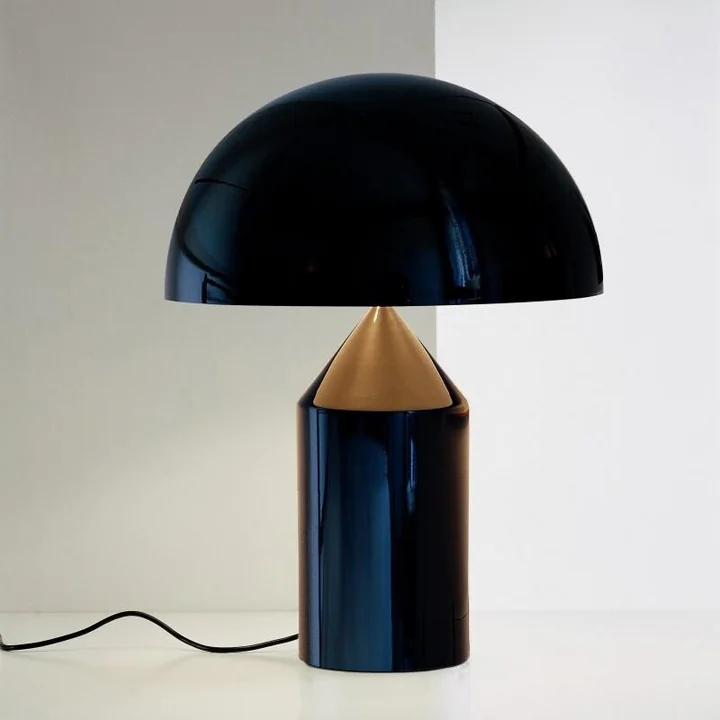 Oluce - Atollo lampe de table noir
