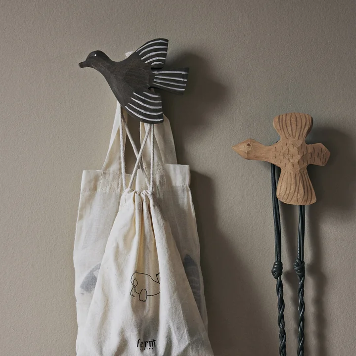 Ferm Living - Lola Bird Crochet, gris