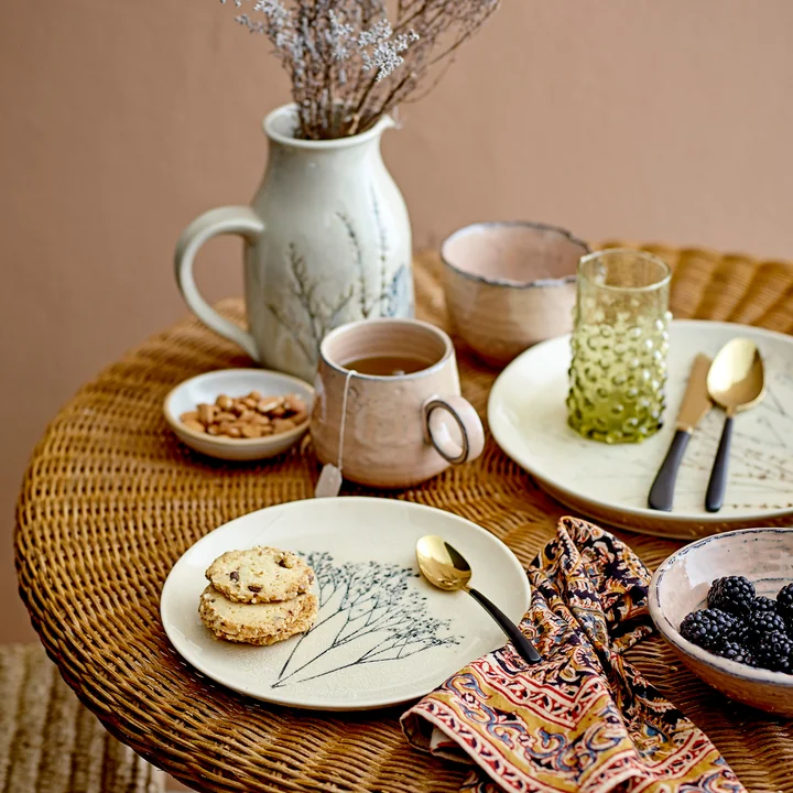 Bloomingville - Bea Set de vaisselle, naturel