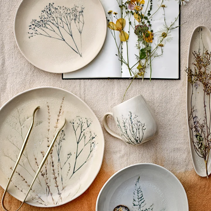 Bloomingville - Bea Set de vaisselle, naturel