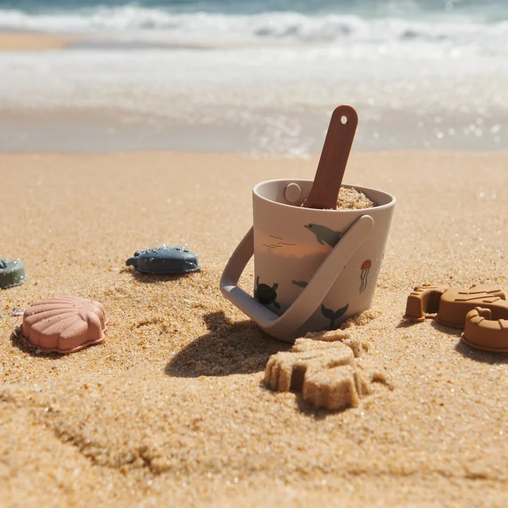 LIEWOOD - Gilma set de plage, Sea Creature, sandy (6 pièces)