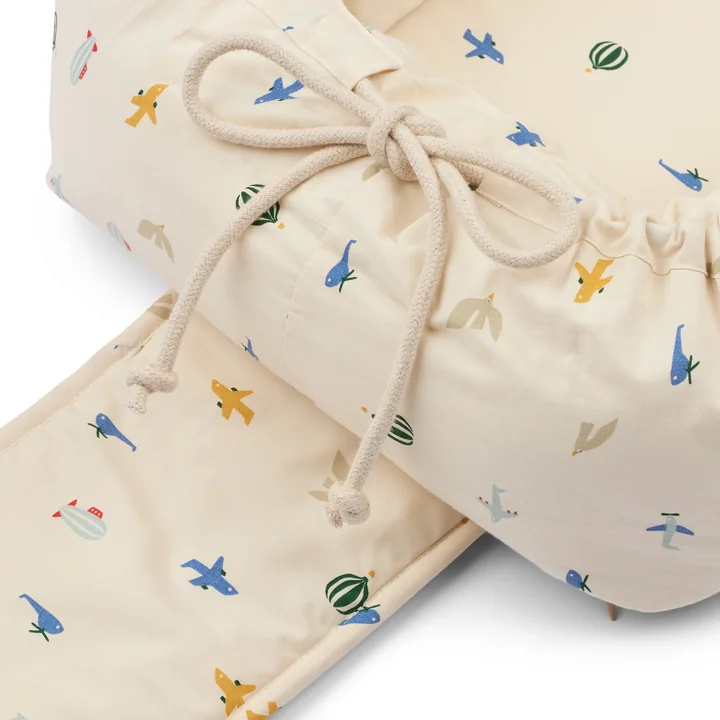 LIEWOOD - Gro Nid / porte bébé, classique, Aviator, écru