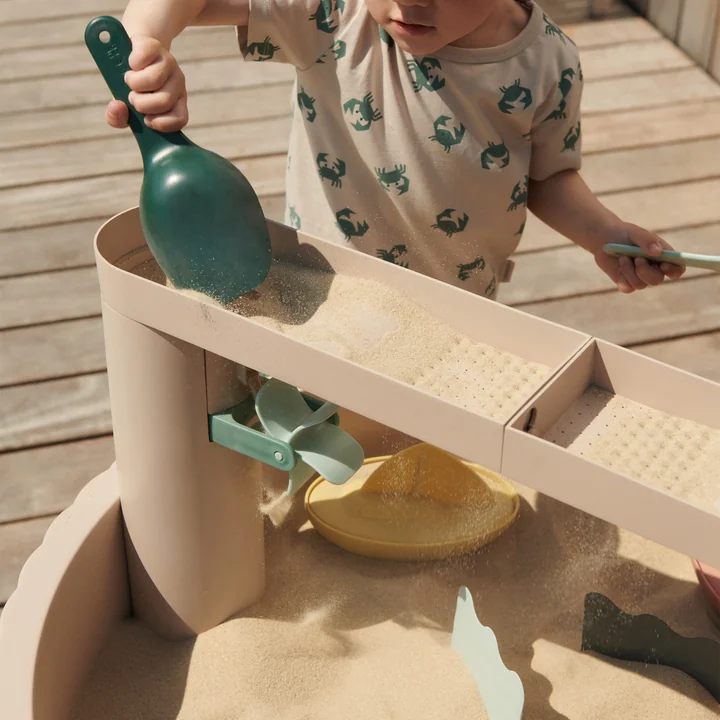 LIEWOOD - Table de jeu Sepp, 80 x 76 cm, sandy multi mix