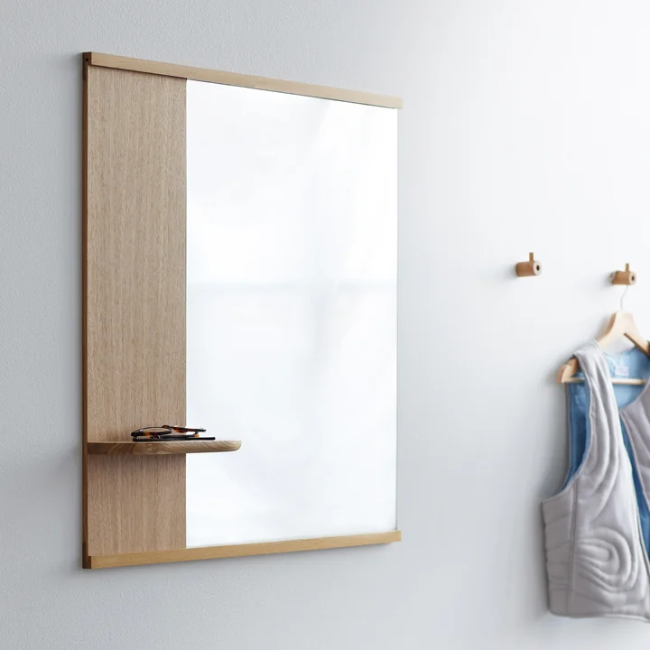 Moebe - Miroir mural avec tablette