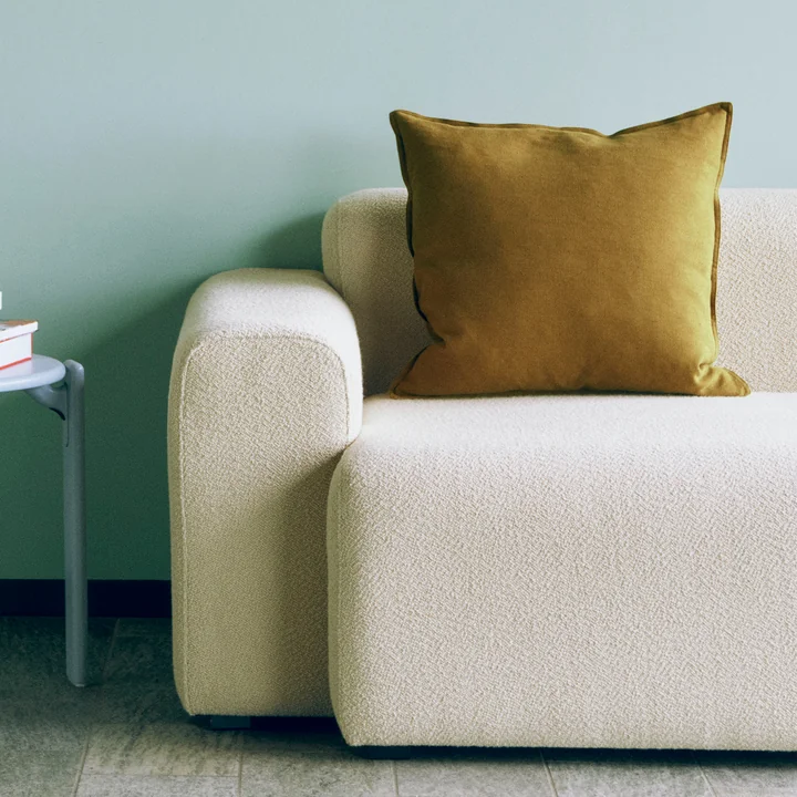 HAY - Linen Coussin, 50 x 50 cm, olive