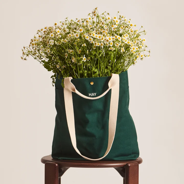 HAY - Everyday Tote Bag, vert foncé