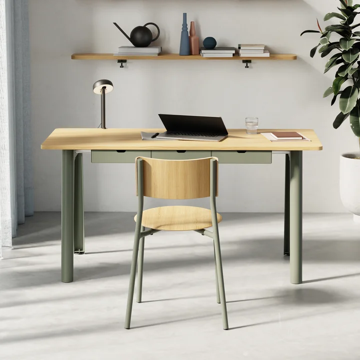 TipToe - NEW MODERN Bureau avec étagères