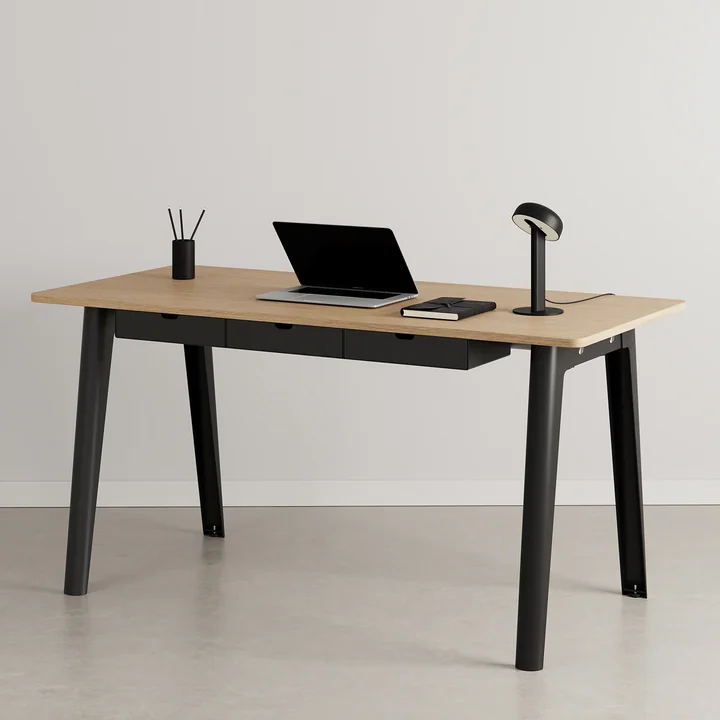 TipToe - NEW MODERN Bureau avec étagères