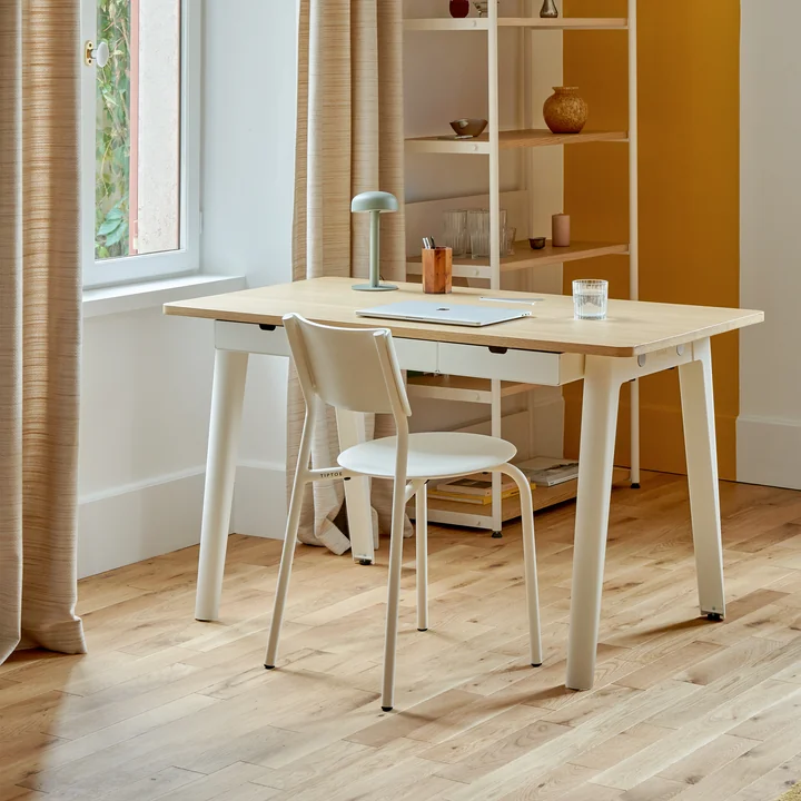 TipToe - NEW MODERN Bureau avec étagères