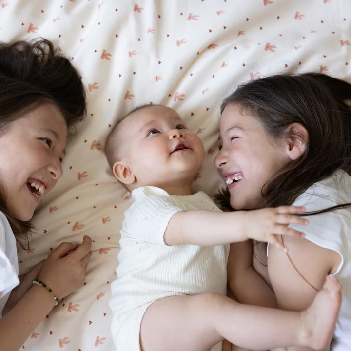 Cam Cam Copenhagen - Literie, 140 x 200, 60 x 65 cm, bows