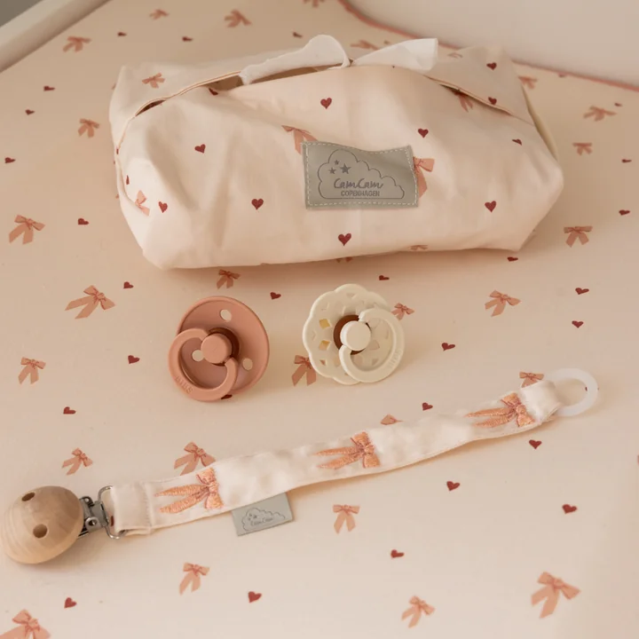 Cam Cam Copenhagen - Couverture pour lingettes humides, bows