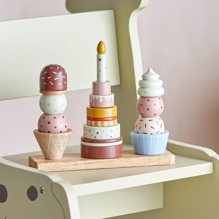 Bloomingville Mini - Jouet d'activité Celebrate, multicolore (18 pcs.)