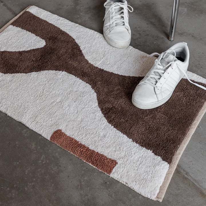 Mette Ditmer - Figura Tapis, 80 x 50 cm, marron