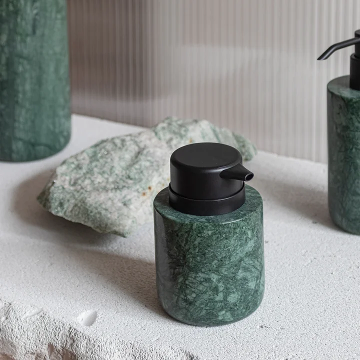 Mette Ditmer - Marble Distributeur de savon, low, dark forest