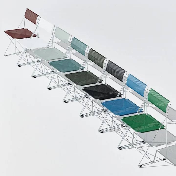 HAY - X-Line Chaise, Outdoor, galvanisée à chaud