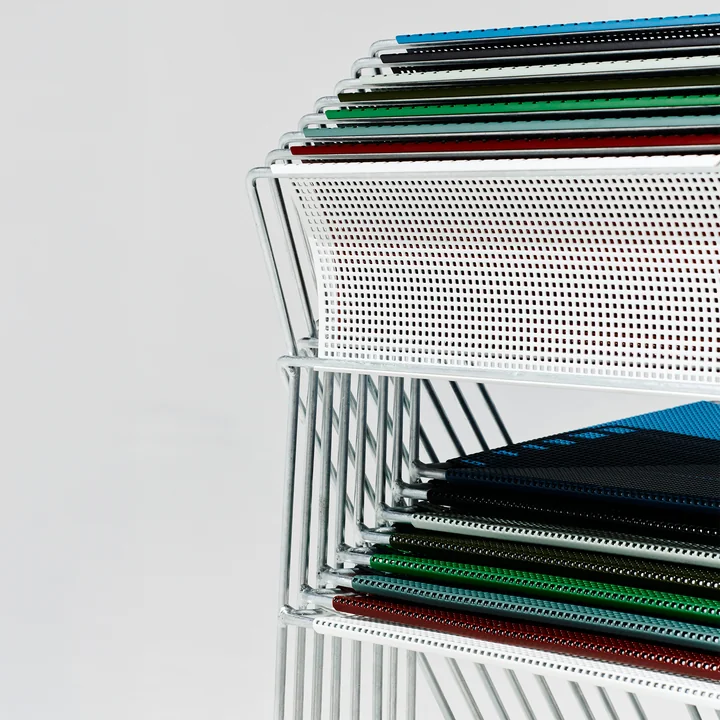 HAY - X-Line Chaise, Outdoor, galvanisée à chaud