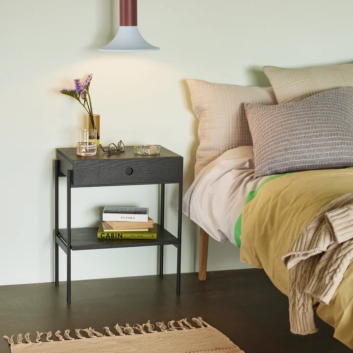 Hübsch Interior - Noir Table de nuit