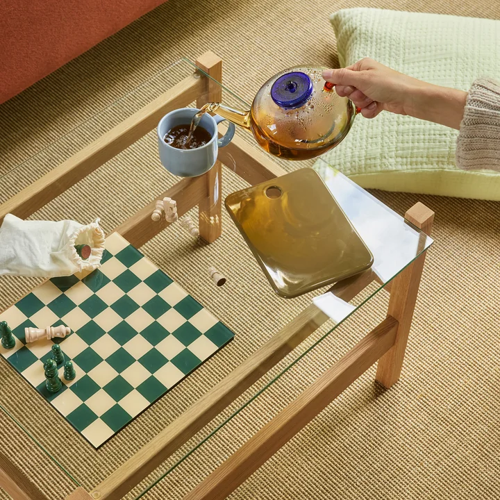 Hübsch Interior - Ledge Table d'appoint, Chêne