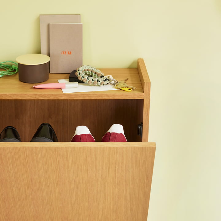 Hübsch Interior - Forma Armoire à chaussures, chêne