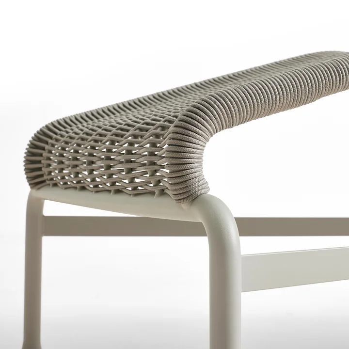 HAY - Palissade Cord Chaise Longue Chaise longue, sky grey