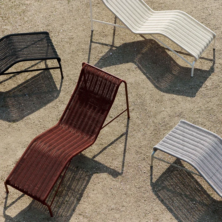 HAY - Palissade Cord Chaise Longue Chaise longue