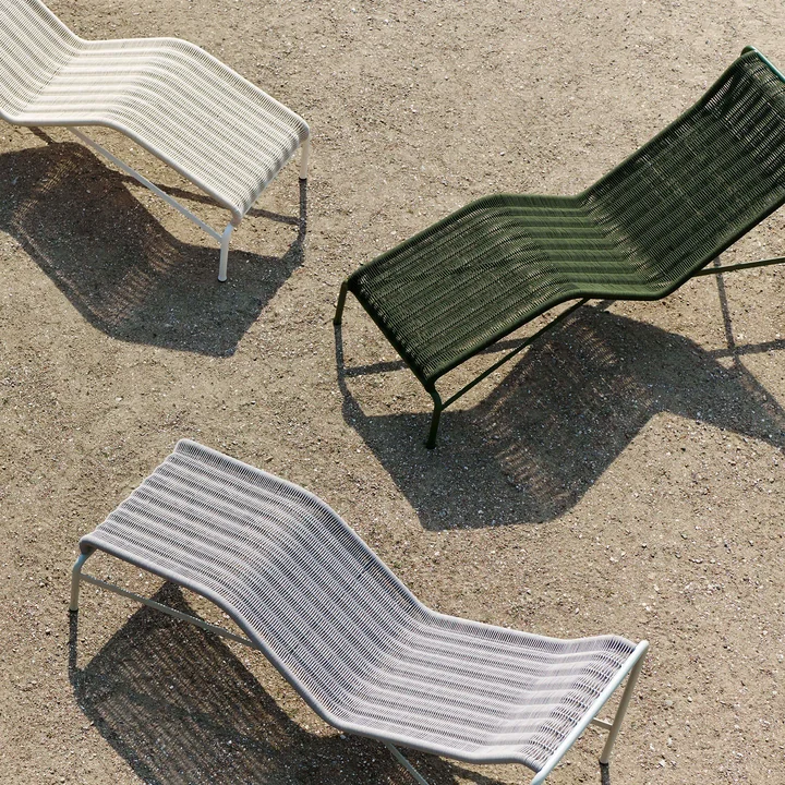 HAY - Palissade Cord Chaise Longue Chaise longue