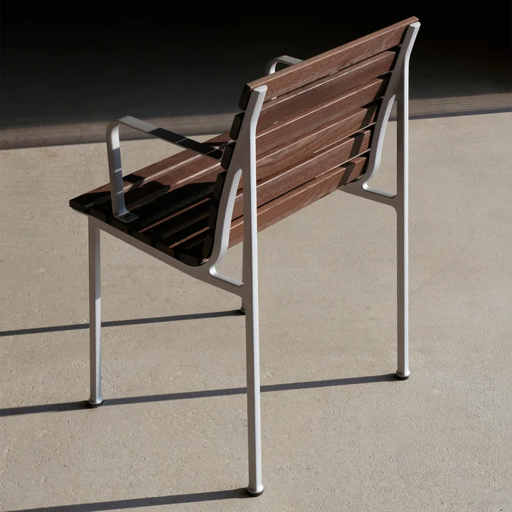 HAY - Traverse Fauteuil, aluminium / frêne huilé