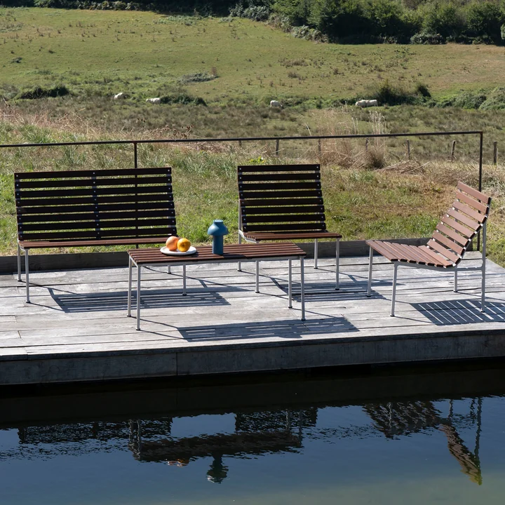 HAY - Traverse Collection, aluminium / frêne huilé