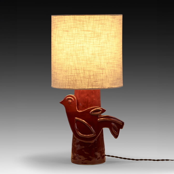 Serax - Paloma Lampe de table, rouge / beige