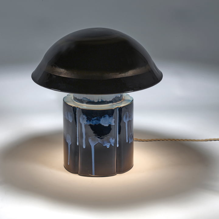 Serax - John Lampe de table, bleu foncé