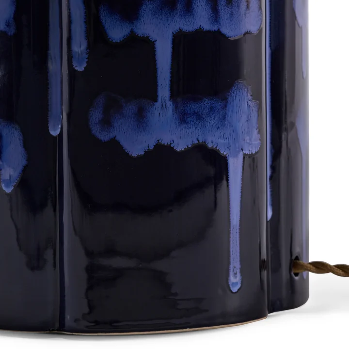 Serax - John Lampe de table, bleu foncé