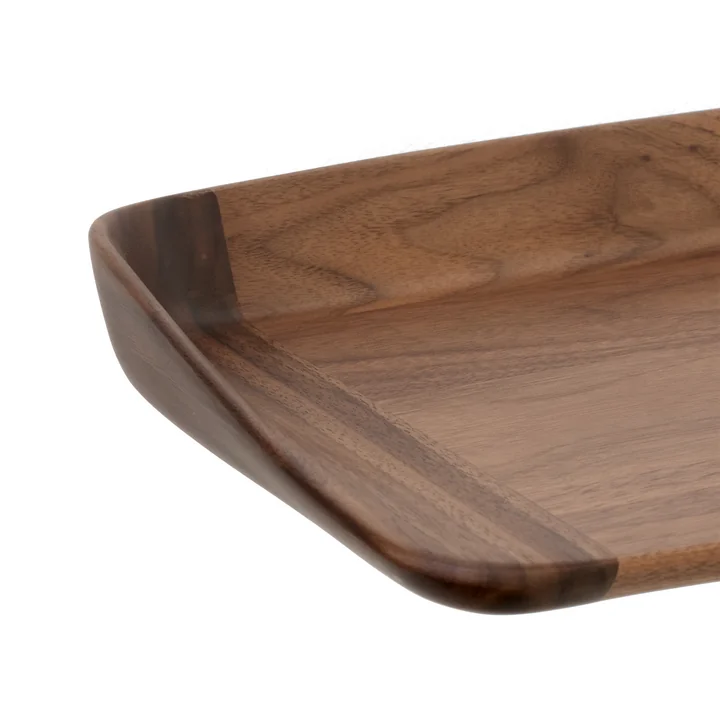 & Tradition - Guild HM Étagère murale, noir / noyer laqué