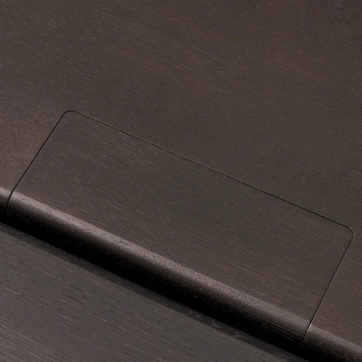 & Tradition - Ita OS Table de salle à manger, chêne teinté foncé