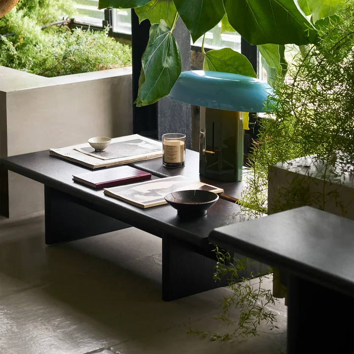 & Tradition - Ita OS3 Table basse, 110 x 60 cm, chêne teinté foncé