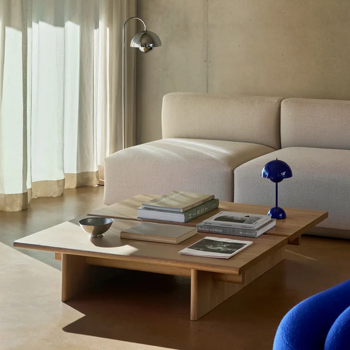 & Tradition - Ita OS4 Table basse, 110 x 110 cm, chêne