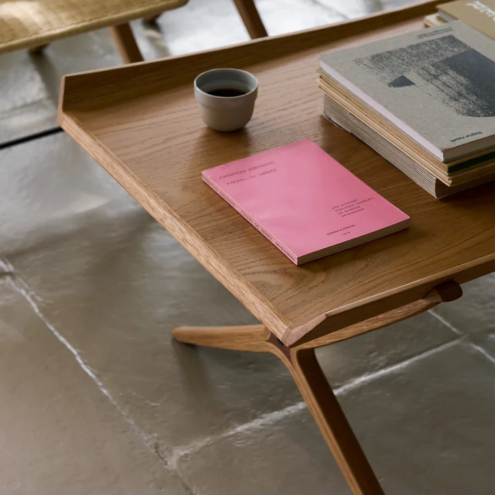 & Tradition - X HM13 Table basse, 120 x 61 cm, chêne