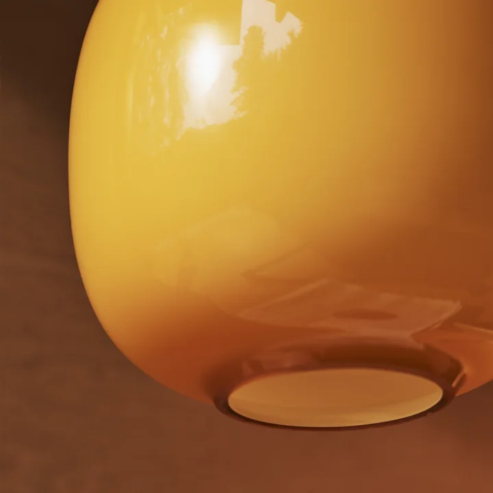 Louis Poulsen - VL45 Radiohus Lampe à suspendre, laiton / ambre brillant