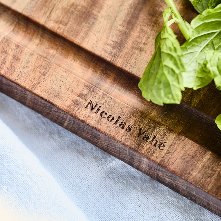 Nicolas Vahé - Meat Planche à découper, acacia naturel